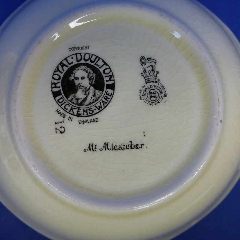 Royal Doulton Charles Dickens Series Ware Dish / Bowl - Mr Micawber C1932