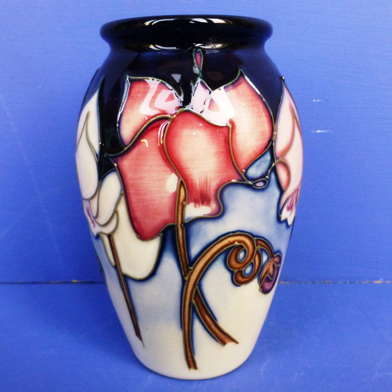 Moorcroft Vase Wild Cyclamen By Emma Bossons