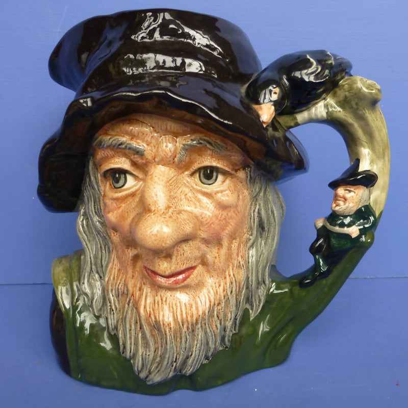 Royal Doulton Limited Edition Character Jug - Rip Van Winkle (Green Colourway) D6785