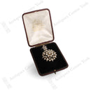 Victorian 15ct Gold & Diamond Brooch/Pendant