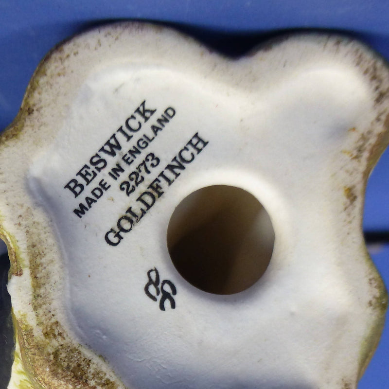 Beswick Bird - Goldfinch Model No 2273 (Matt)
