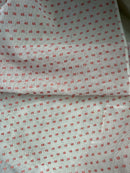 Scottish Madras By the Meter Polka Dot in Hot Pink 48” Wide to finish