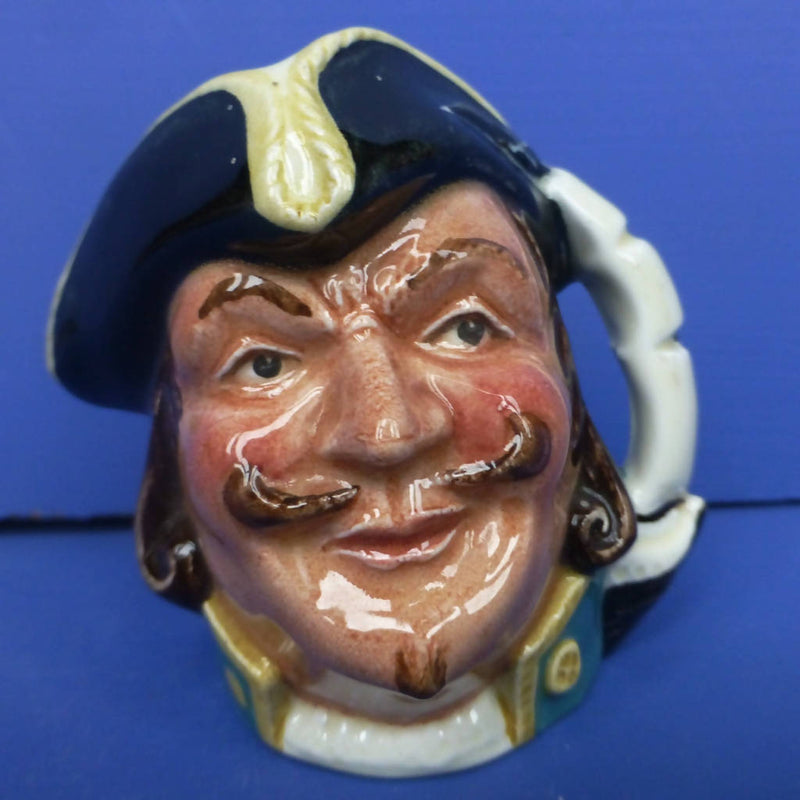Royal Doulton Miniature Character Jug Captain Henry Morgan D6510