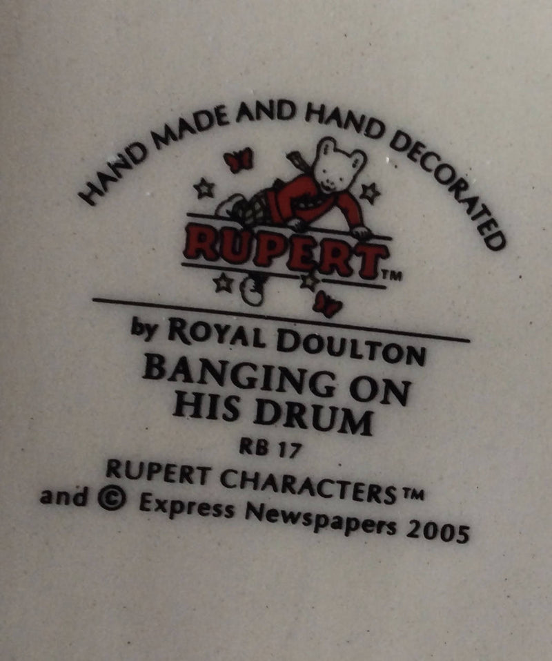 Royal Doulton Rupert The Bear figurine Royal Doulton Bingo’s huge firework