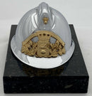 French Fireman's Helmet Desk Weight.
