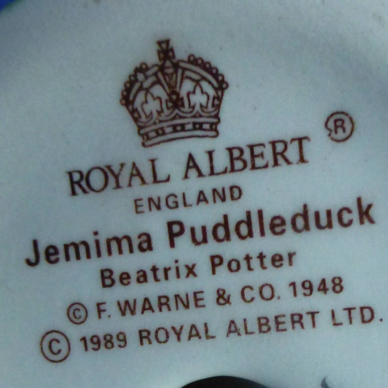 Royal Albert Beatrix Potter Figurine - Jemima Puddleduck (Boxed)
