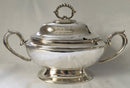 Victorian silver plated presentation soup tureen. Richard Richardson, Sheffield. 1891.