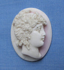 Unmounted Shell Cameo/Head Profile Classical Lady