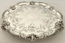 Late Victorian Silver Plated Salver.
