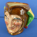 Royal Doulton Small Character Jug Jester D5556