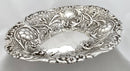 Victorian Foliate Repousse Silver Dish. London 1889, Sibray, Hall & Co 243 grams.