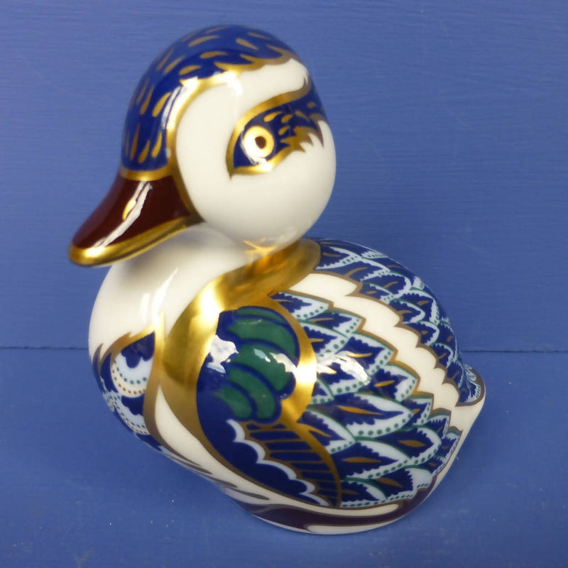 Royal Crown Derby Paperweight - Sitting Duckling