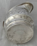 Georgian, George III, Crested Silver Cream Jug. London 1800 Robert & David Hennell. 5.49 troy ounces.