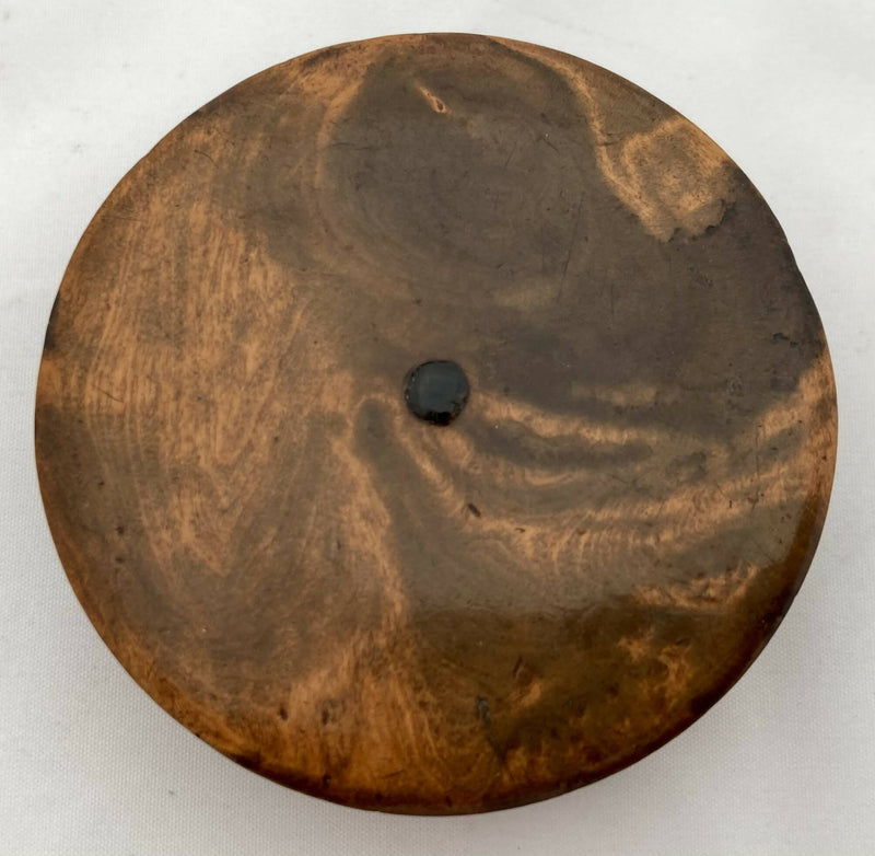 Late Georgian Burr Wood & Tortoiseshell Snuff Box.