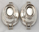 Georgian, George III, Pair of Old Sheffield Plate Sauce Tureens. Circa 1810.