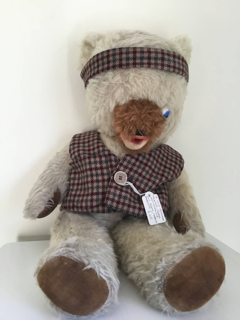 Large Pedigree Teddy Bear. One eye missing. 18”