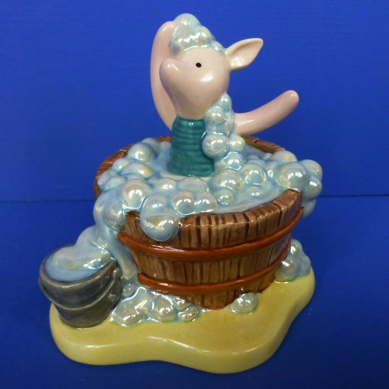 Royal Doulton Winnie The Pooh Figurine - A Little Sponge for a Little Piglet WP51