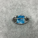 Arts & Crafts silver enamel brooch