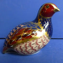 Royal Crown Derby Limited Edition Paperweight Partridge (Boxed)