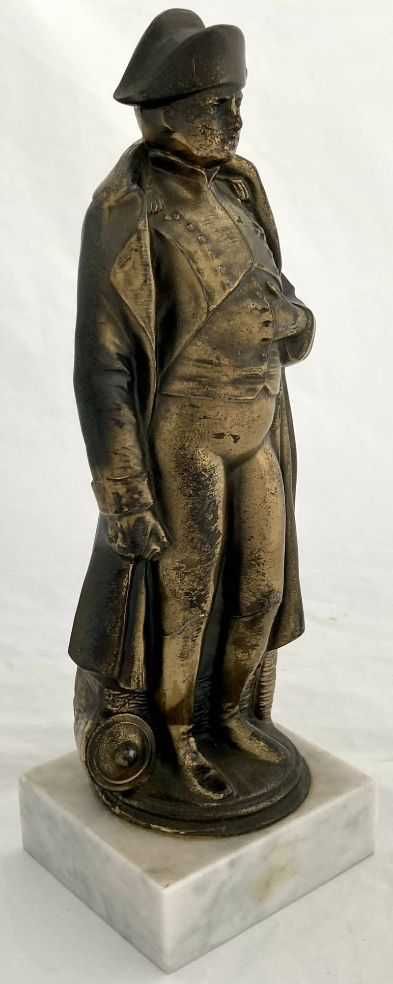 A Gilt Metal Statue of Napoleon Bonaparte.