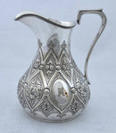 Victorian Silver Plated Ornate Tea Set. Atkins Brothers, Sheffield, circa 1875.