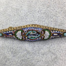 Italian micromosaic brooch
