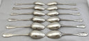 Barons of Feversham, Duncombe Park, Helmsley: Twelve George III Silver Tablespoons. 32.8 troy ounces.