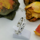 New Swarovski White Colour Crystal Ring in Sterling Silver 1.00 Ct. (Size T)