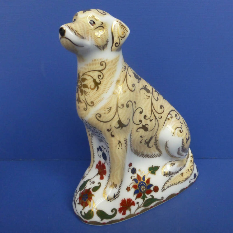 Royal Crown Derby Paperweight- Labrador Dog