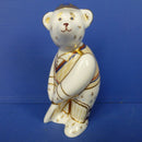 Royal Crown Derby Limited Edition Teddy Bear - Ashes 2009 Cricketer (Boxed)