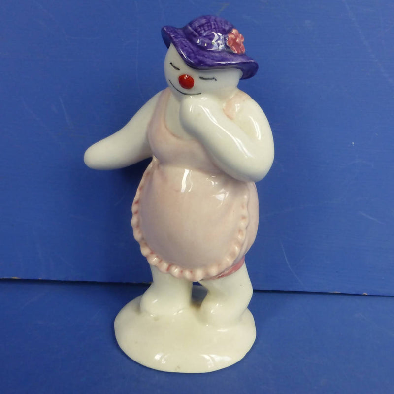 Royal Doulton Snowman Figurine - Lady Snowman DS8