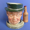 Royal Doulton Small Character jug Mr Pickwick (Dewars Handle)