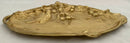 Late 19th Century French Naturalistic Gilt Metal High Relief Tray.