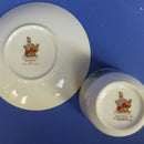 Royal Doulton Bunnykins Casino Shape Teacup and Saucer