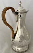 Georgian, George III, Old Sheffield Plate Hot Water Jug, circa 1770 - 1800.