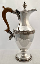 Georgian, George III, Old Sheffield Plate Claret Jug, circa 1780.