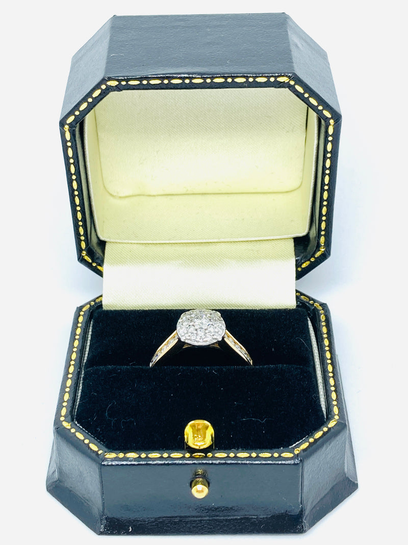 18ct Diamond Ring 0.50cts - Size K
