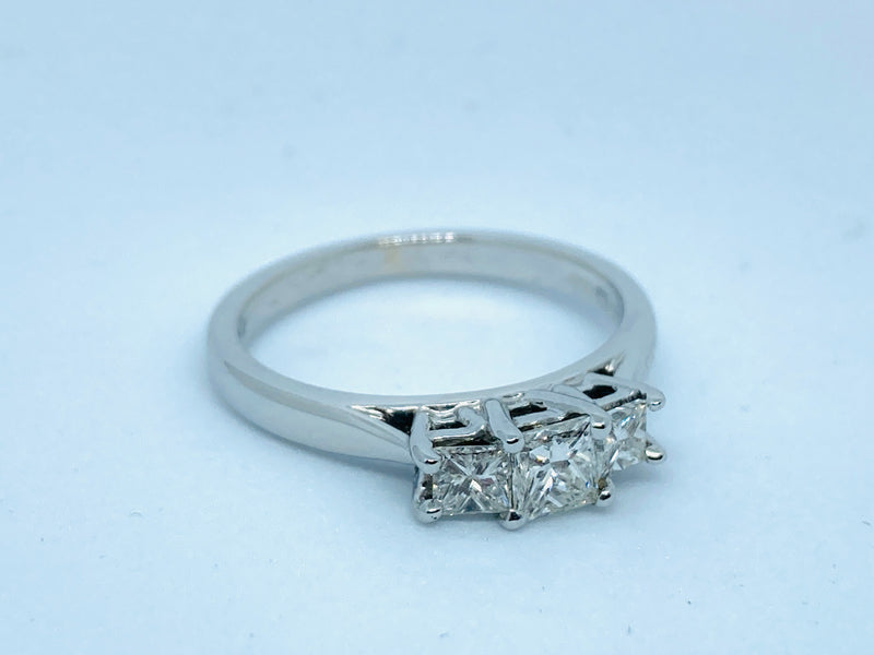 18ct Diamond 0.50cts Ring - Size K