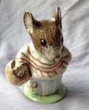 Royal Albert Beswick Beatrix Potter Mrs Tittlemouse. BP6a.Style 1.