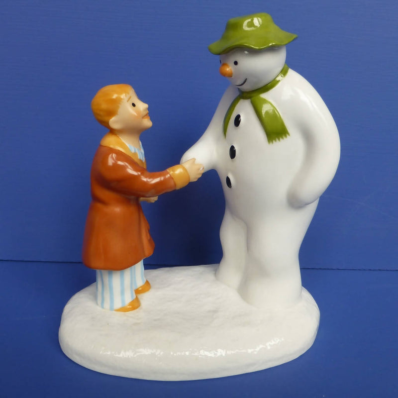 Coalport Snowman Figurine - How Do You Do? (Boxed)