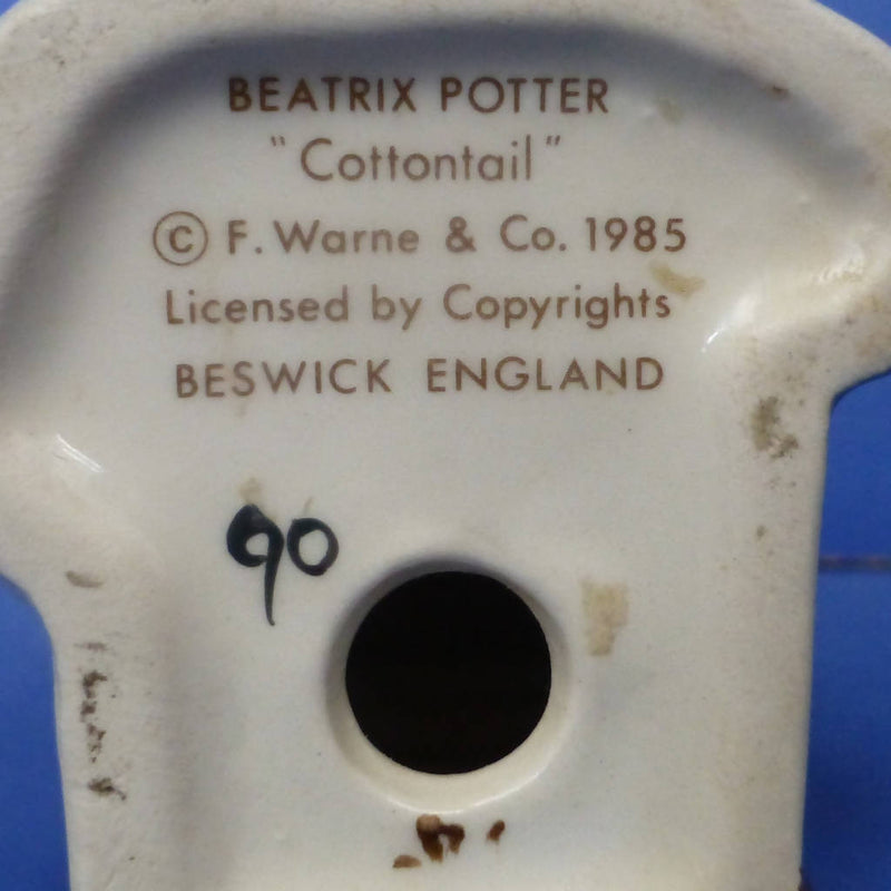 Beswick Beatrix Potter Fugurine Cottontail BP3C