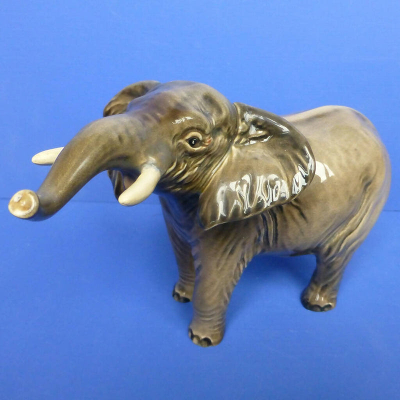 Beswick Elephant - Trunk Stretching Model No 974