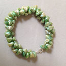 Vintage coloured seashell bracelet