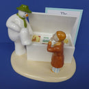 Coalport Limited Edition Snowman - Time To Cool Down (Boxed)