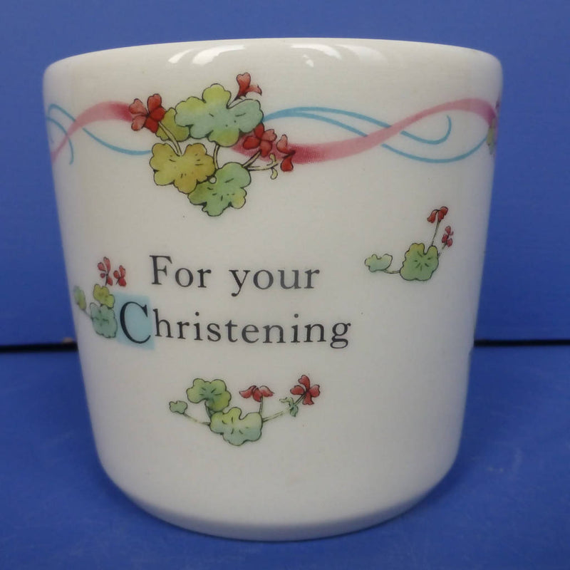 Wedgwood Beatrix Potter Peter Rabbit Christening Mug