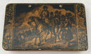 A Napoleon Bonaparte Penwork Snuff Box, circa 1830.
