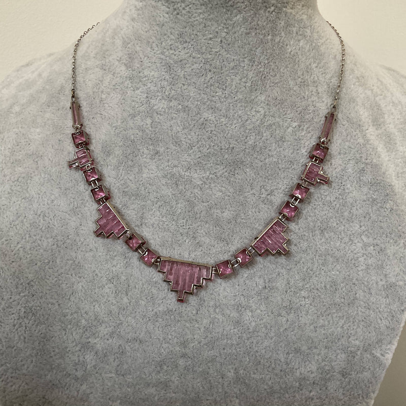 1930’s Art Deco crystal necklace