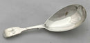 William IV Silver Caddy Spoon. London 1834 William Theobalds. 0.48 troy ounces.