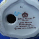 Royal Albert Beatrix Potter Figurine - Lady Mouse - Boxed