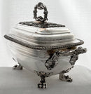 Georgian Old Sheffield Plate Sauce Tureen & Cover, circa 1810 - 1830.